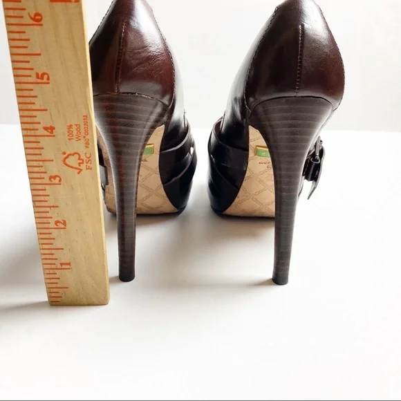 L.A.M.B Gwen Stefani Retro Buckle Pinup Loafer vintage 40s rockabilly style